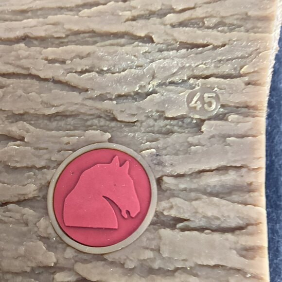 Haflinger Grizzly Torben Mens 11Wool Slip On Clogs Closed Heel Dark Gray - Picture 10 of 11